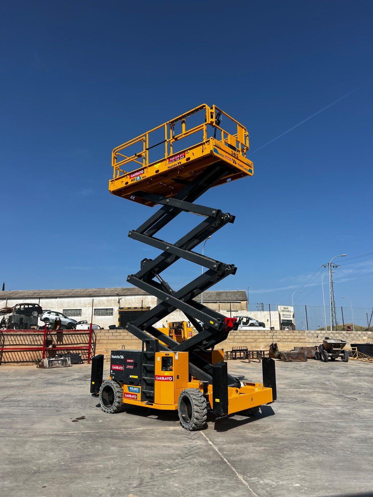 TIJERA ELÉCTRICA TODOTERRENO 15MTS 