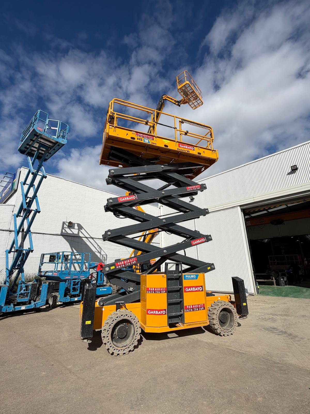 TIJERA ELÉCTRICA TODOTERRENO 18MTS